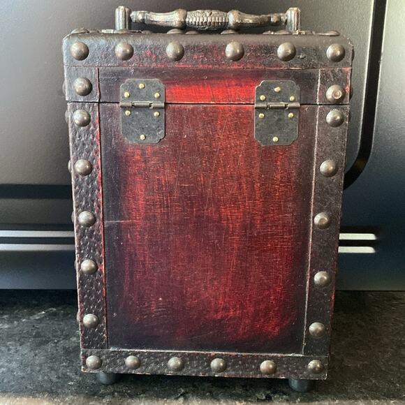 Rockland brown‎ banded time pieces decorative hinged clock box - Picture 5 of 8